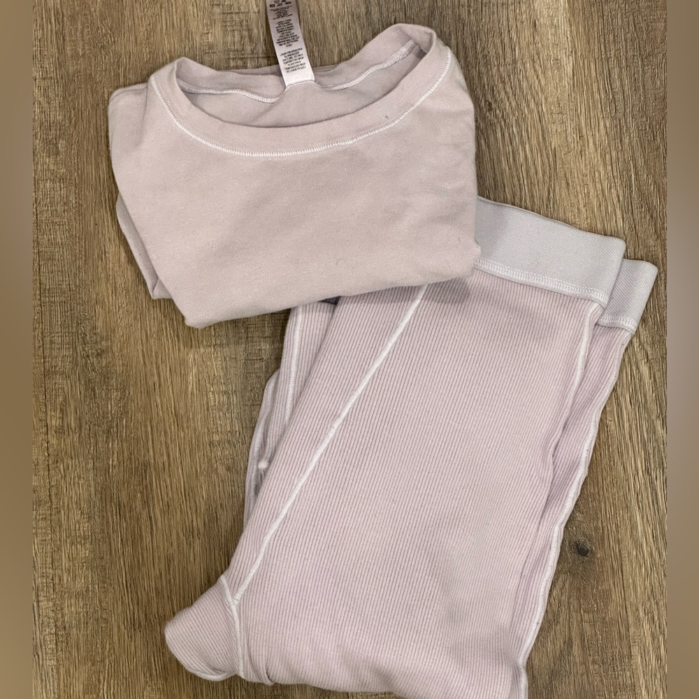 Ribbed skims set